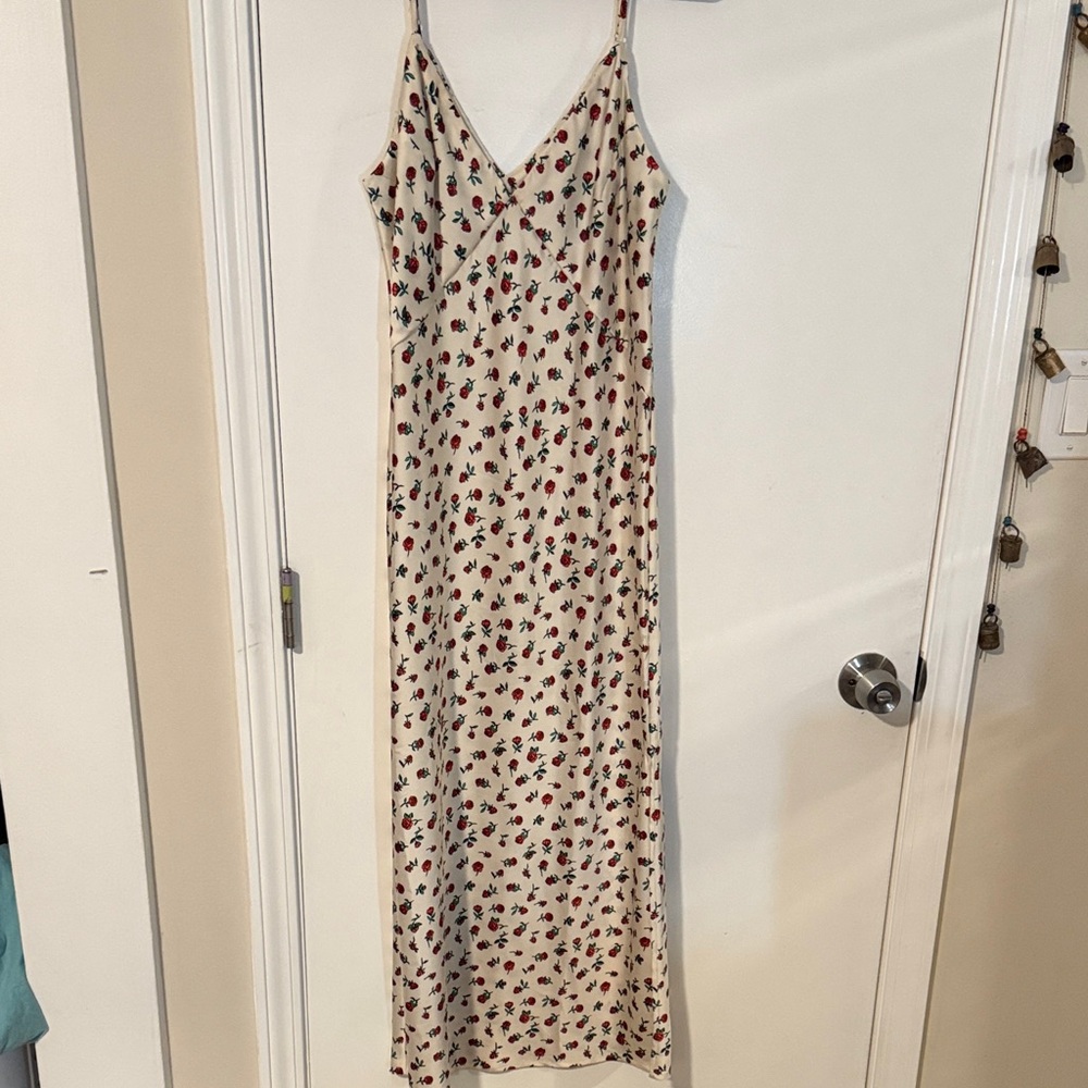 a new day Cream Floral Maxi Dress